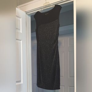 Connected black dress